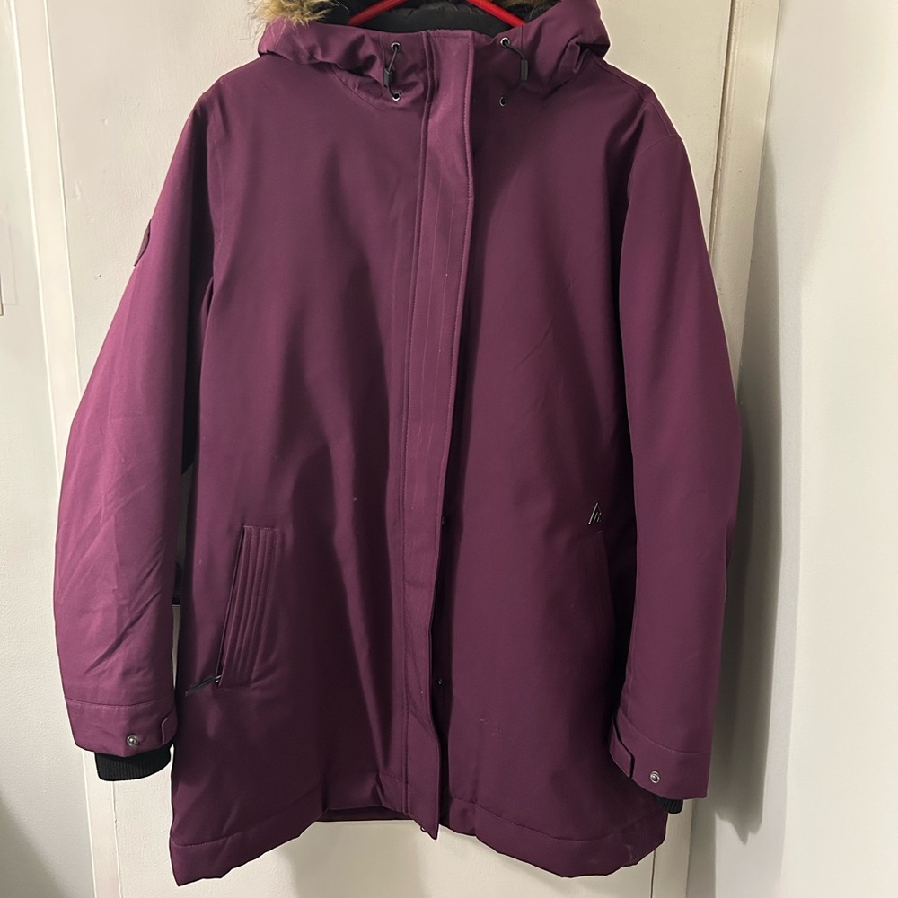 Women’s Purple Ripzone Waterproof Winter Coat